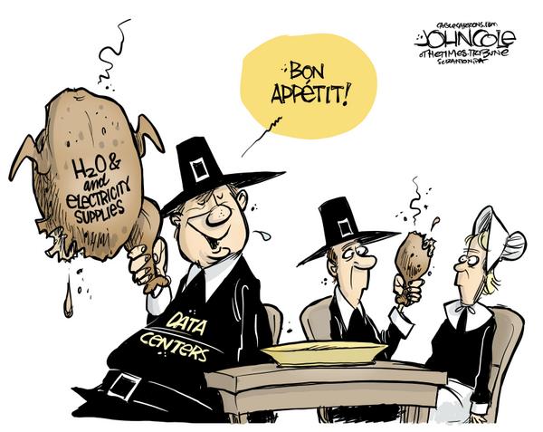 Data Centers eat all the turkey