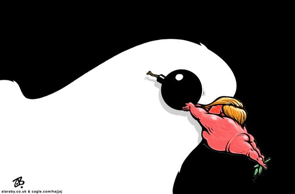 Trump Peace Illusion Gaza Ukraine Plans Dove Bomb