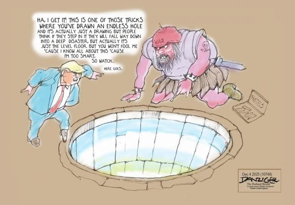 Jeff Danziger for 12/4/2025