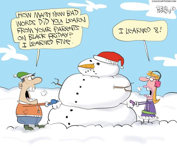 Christmas Shopping Stress