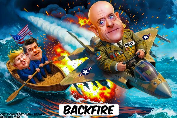 Mark Kelly bombing Trump & Hegseth