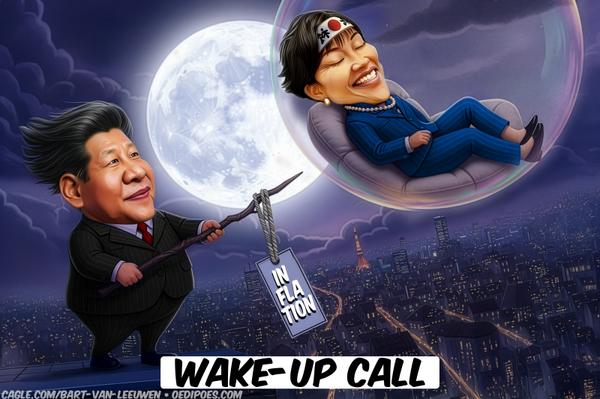 Xi Jinping bursting bubble Sanae Takaichi