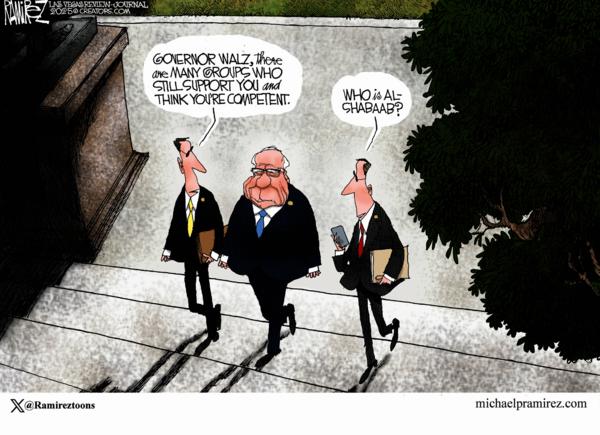 Michael Ramirez for 12/7/2025