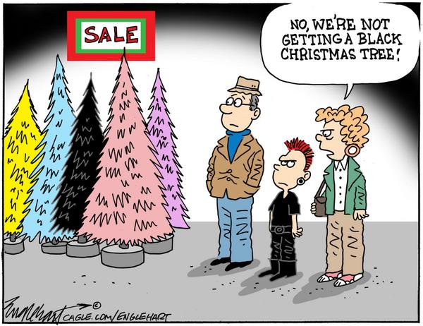 Shopping For An Xmas Tree