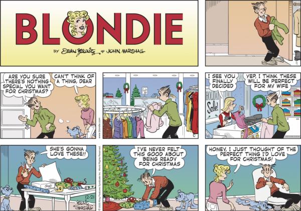 Blondie for 12/21/2025
