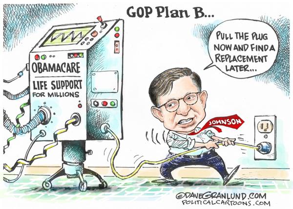 GOP plan and Obamacare