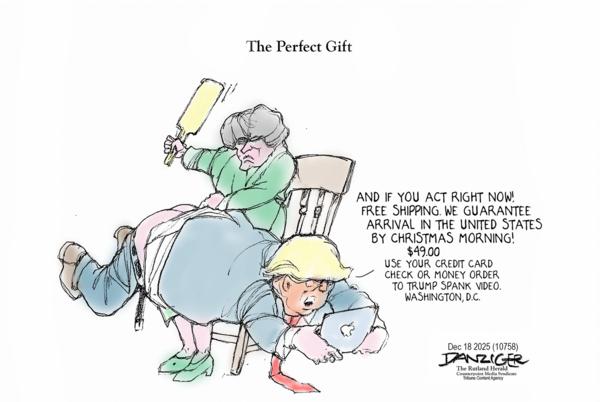 Jeff Danziger for 12/18/2025