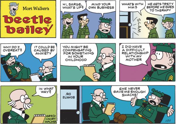 Beetle Bailey for 1/11/2026