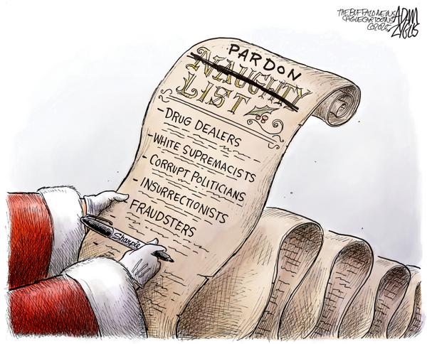 Santa Trump Pardons