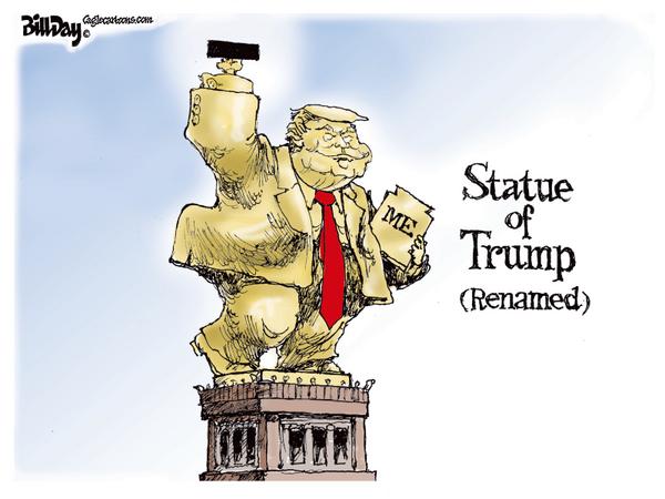Statue of Trump