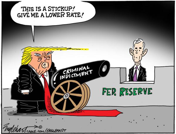 Trump Indicts Fed Reserve