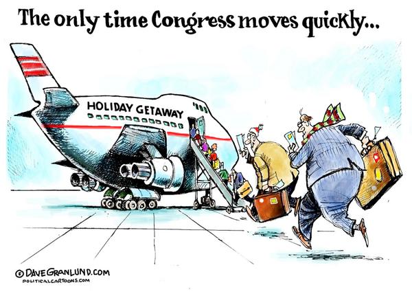 Congress holiday getaway