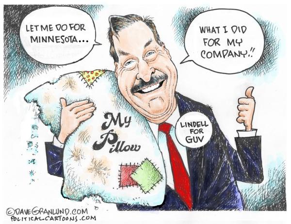 Pillow Guy running for MN GUV