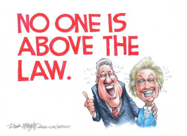 Bill and Hillary Above the Law