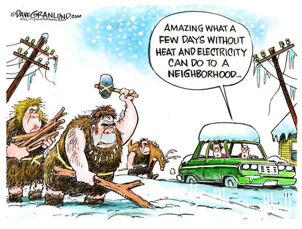 winter power outages