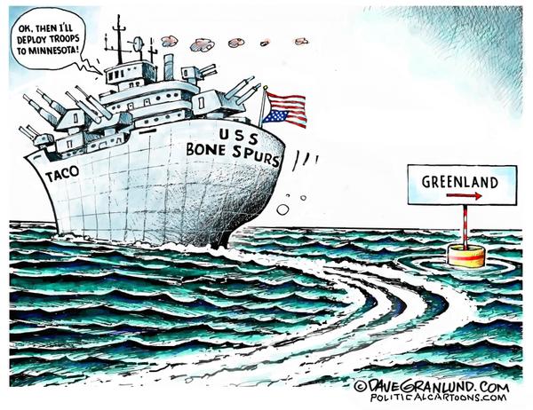 Trump Greenland u-turn