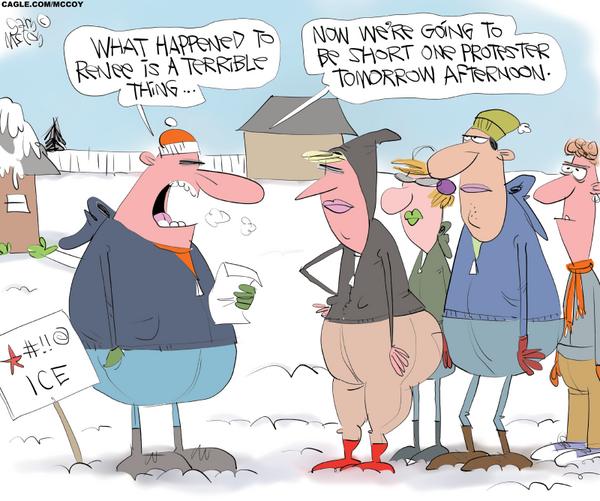 How Protesters Treat Their Own