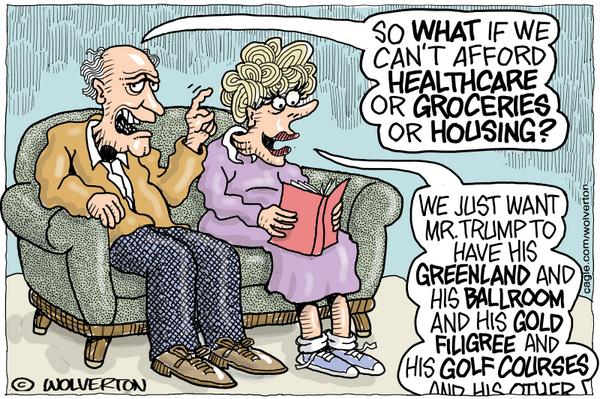 Moneyless couple support Trump buying Greenland