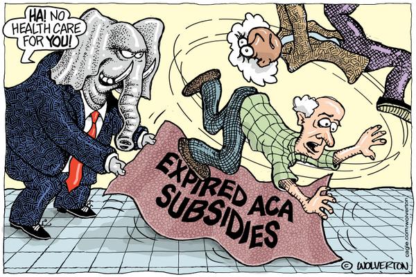 Elephant Pulls ACA Subsidies From Under Needy