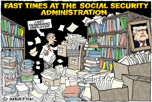 Remaining Employee in Chaos at Social Security