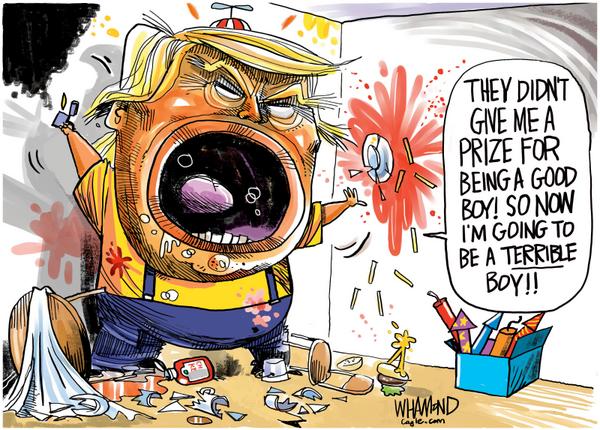 Trump gets no prize