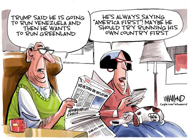 Trump wants to run Venezuela