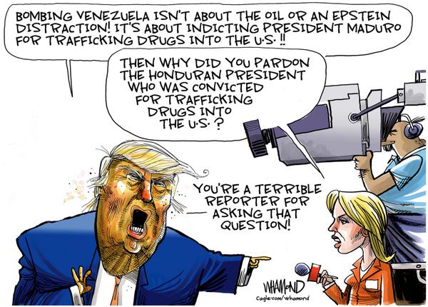 Bombing Venezuela