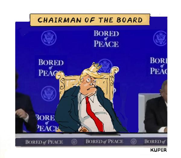 Trump's Bored Of Peace
