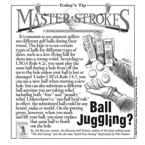 Master Strokes for 2/2/2026