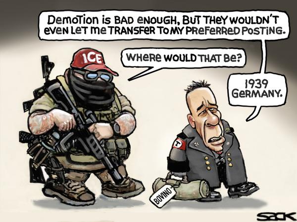 Bovino's Demotion: Preferred Posting – 1939 Germany