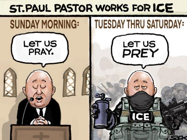 Let Us Prey --NEW STEVE SACK CARTOON!