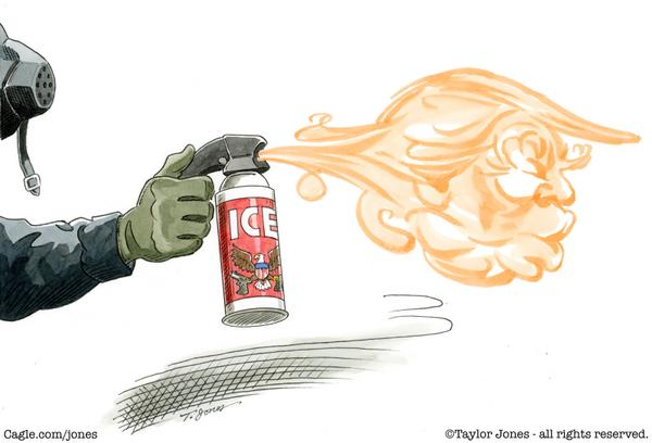 Trump spray