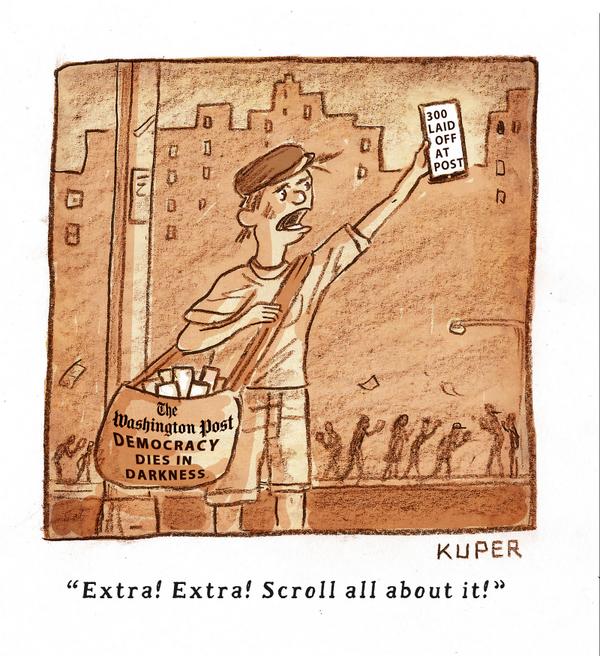 Bezos' Layoffs At The Washington Post