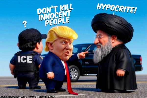 Trump reprimands Khamenei
