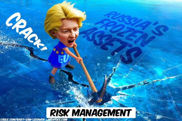 Von Der Leyen cuts the ice