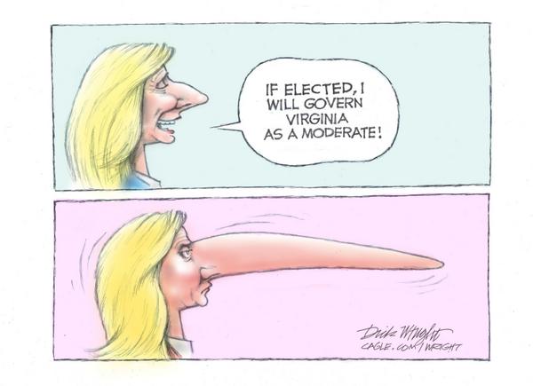 Virginia Governor Spanberger Bait and Switch