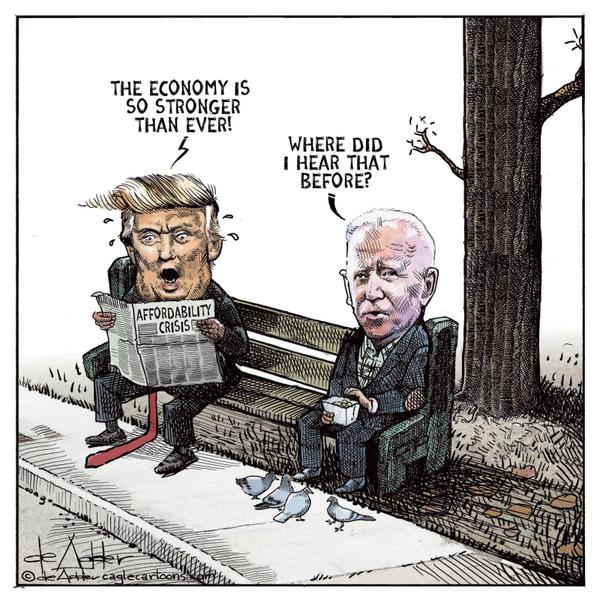 Trump says economy is stronger than ever