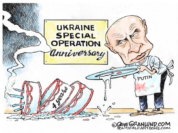 Ukraine invasion 4th year