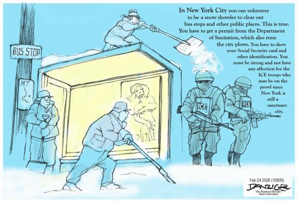 Jeff Danziger for 2/24/2026