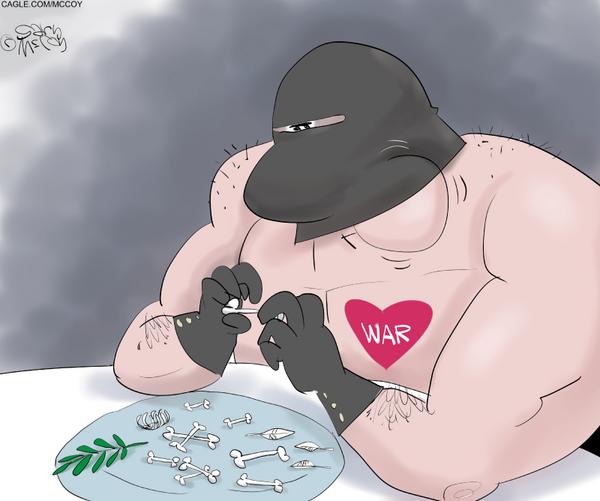 War Feasting On Peace