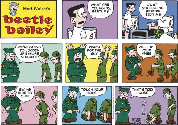 Beetle Bailey for 3/8/2026
