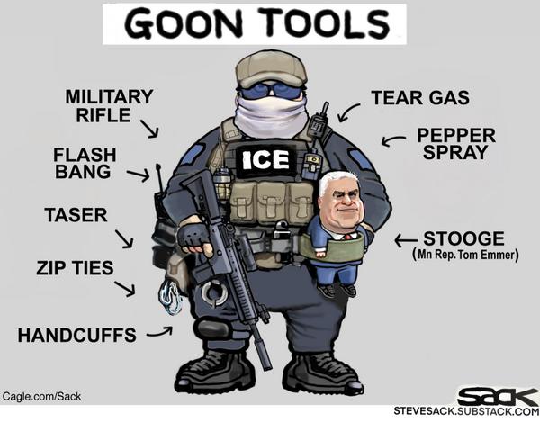 Minnesota ICE Surge - Goon Tools with Tom Emmer Stooge