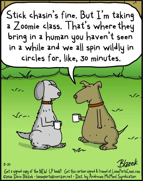 Loose Parts for 3/21/2026