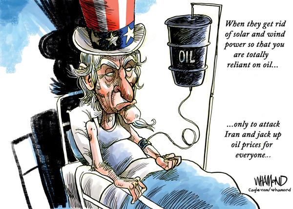 Iran war spikes oil prices