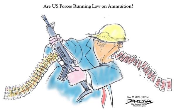 Jeff Danziger for 3/12/2026