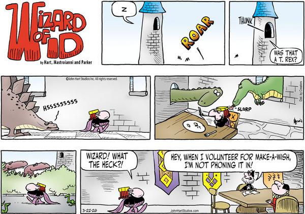 Wizard of Id for 3/22/2026