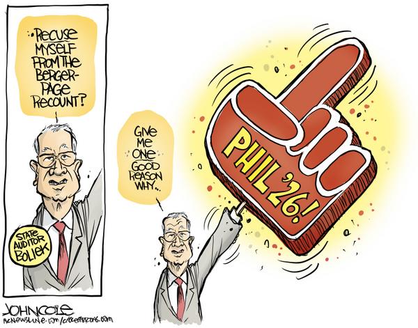 NC Boliek won't recuse from Page-Berger recount