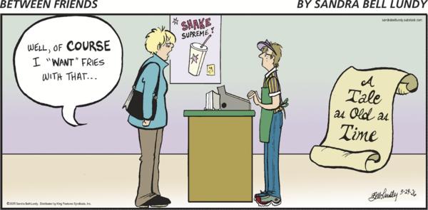 Between Friends for 3/29/2026