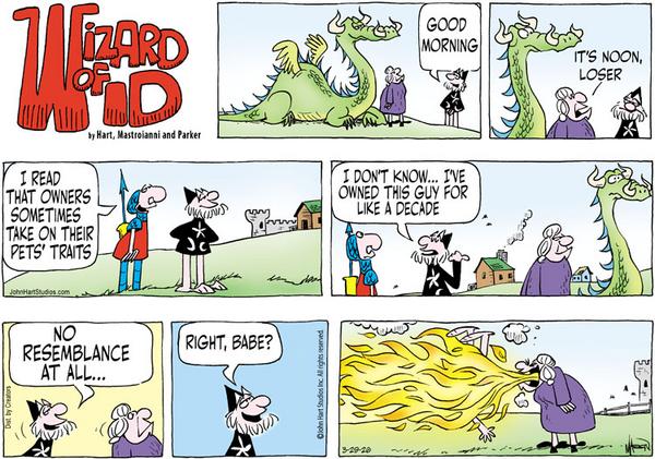 Wizard of Id for 3/29/2026