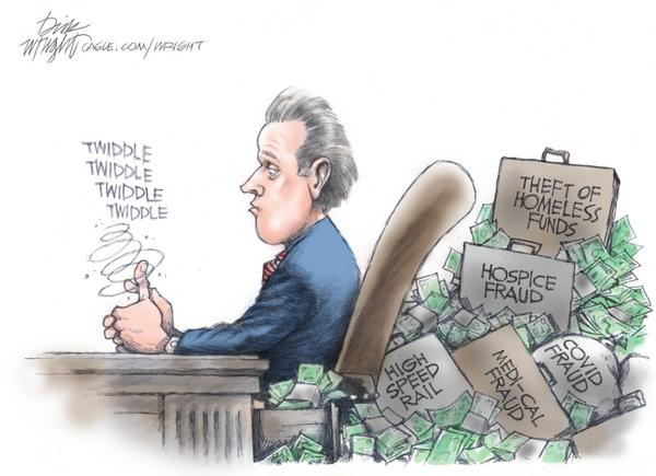 Newsom Corruption in California